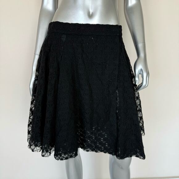 NEW! Philosophy di Lorenzo Serafini laces skirt size 10US Authentic Retail 677$